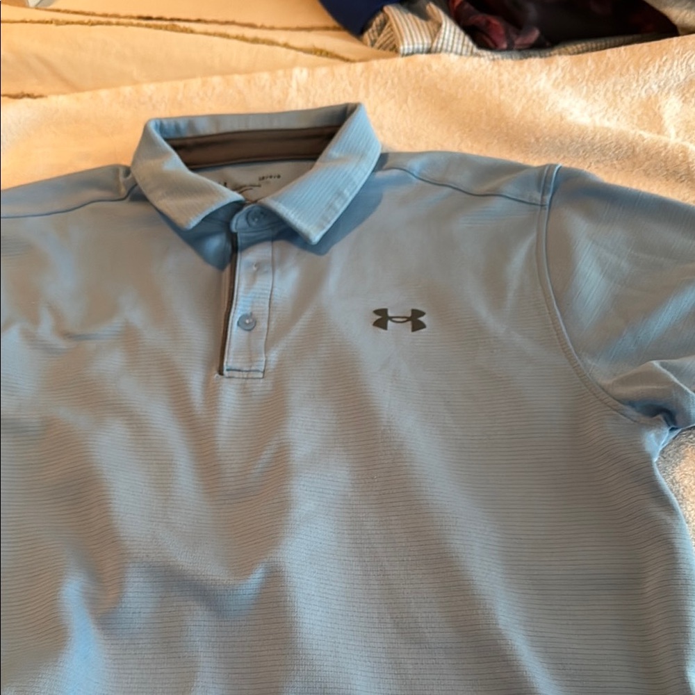 Under Armour Blue Performance Polo Shirt